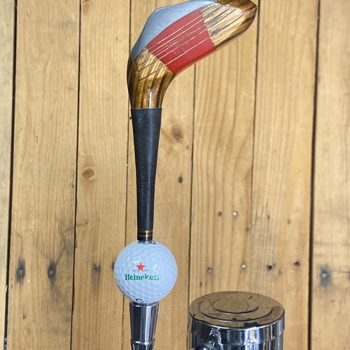 Heineken beer tap handle vtg - heineken,