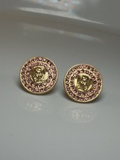 Versace Pink Crystal Round