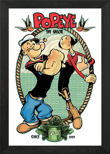 Popeye the sailor and olive - popeye,