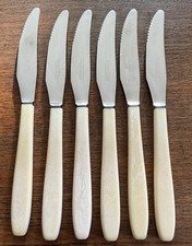 6 Vintage Composite Faux Bone
