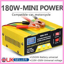 Heavy Duty Smart Car Battery Charger Automatic Pulse Repair Trickle Tool 12V/24V