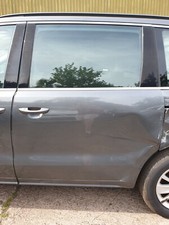 VW Sharan 7N Rear Door Bare Passenger Side Grey R7H MK2 2011 - 2022 (Damage)