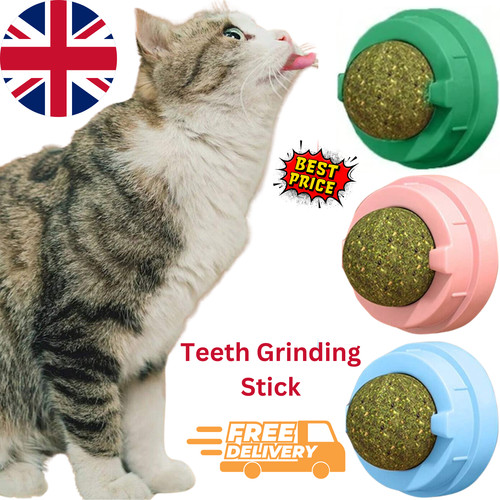 Catnip wall toys rotatable - 3x,