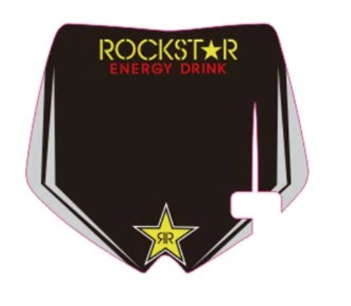 Front number board - board, decal