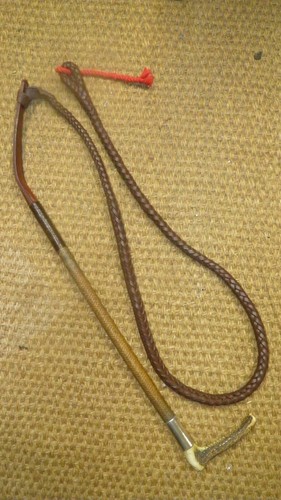 Victorian gents hunting whip - gents,
