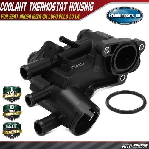 Coolant thermostat housing for - coolant,