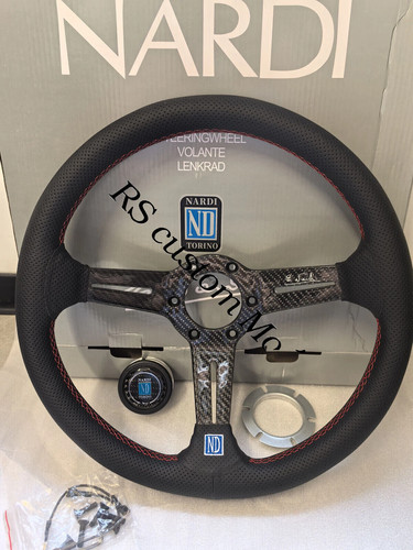 Nardi 330mm leather - 330mm, leather+carbon