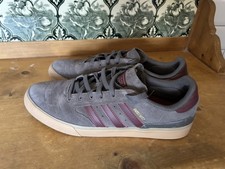 Adidas Busenitz Vulc II Charcoal Shadow Red Gum Shoes Size 13 Men’s