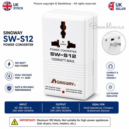 S12 100w power - 100w, converter