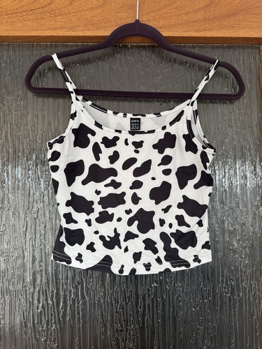 Brand new cow print camisole - print,