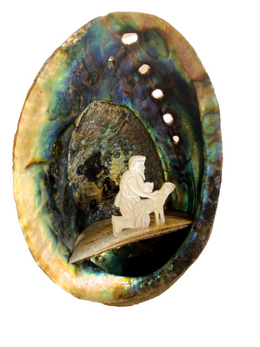 Stunning iridescent abalone - stunning,