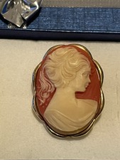 Lovely Lady Cameo Earrings