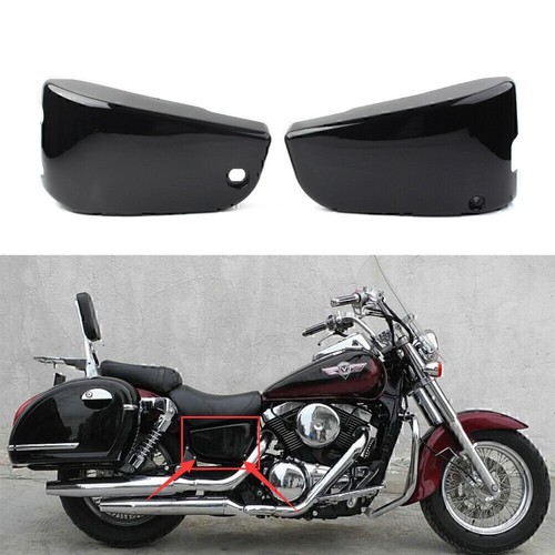 Black battery side fairings - side,