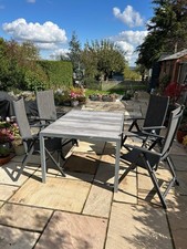 Hartman Aluminium Frame Garden Table And 4 Chairs