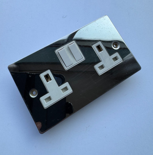 Volex flat plate double 13amp - volex,