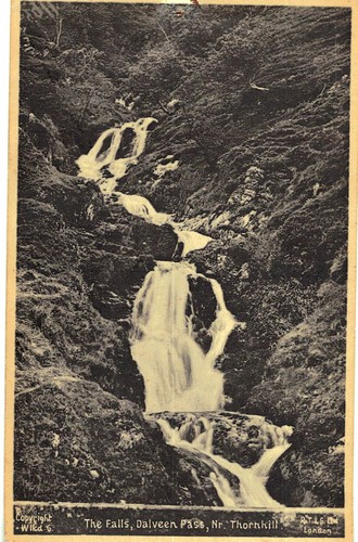 Waterfall dalveen pass near - waterfall,