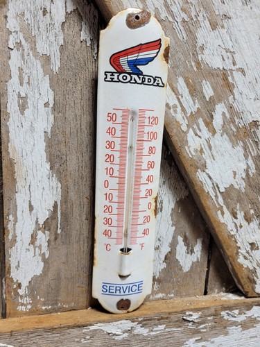Vintage honda porcelain sign - vintage,