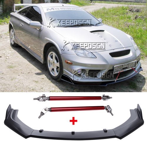 Front bumper lip spoiler - front,