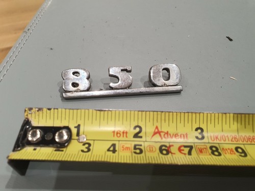 850 car badge metal - car,