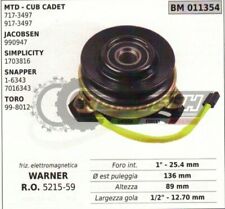 Electromagnetic Clutch Warner Lawn Mower Toro 99-8012