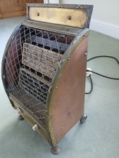 Vintage early 1900's electric fire