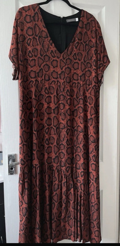 Mint velvet size - size, rust/black