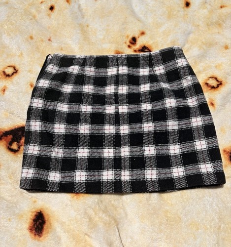 Forever plaid mini skirt - mini,
