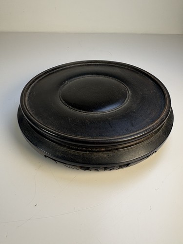 Chinese carved wooden - chinese, pot