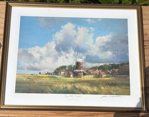 Frank wootton signed print - signed,