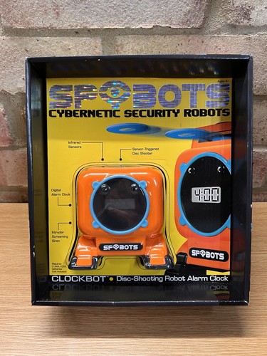 Spybots clockbot disc shooting - clockbot, disc-shooting
