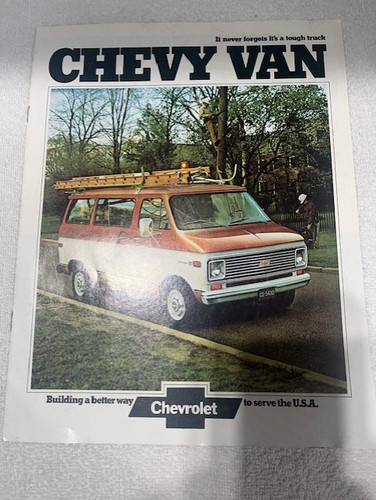 Vintage chevy van dealer sales - dealer,