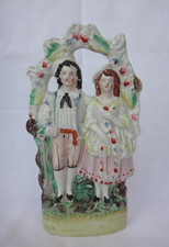 Antique staffordshire figure - staffordshire,