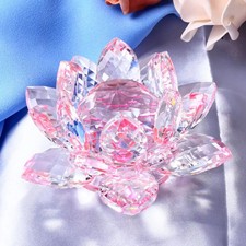 Feng shui Quartz Crystal Lotus