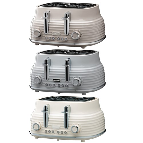 Daewoo sienna retro slice - sienna, 4-slice