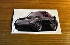 Mazda MX5 Cartoon Style