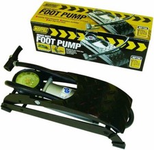 Maypole Heavy Duty Single Gauge Compact Foot Pump For Car Bycycle Tyres MP790