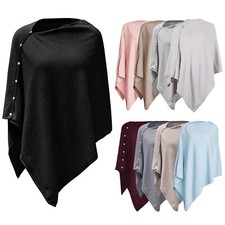 Ladies Poncho Shawl Wrap