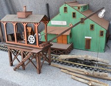G-SCALE LUMBER MILL  MOVABLE