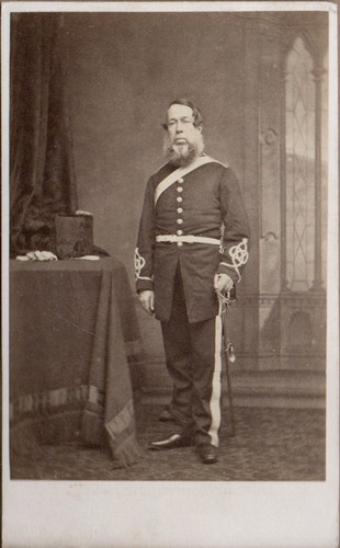 Glasgow military cdv - military, uniform