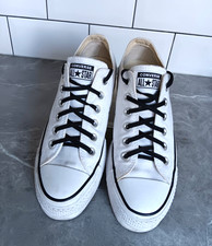 Converse All Star White Low Top Platform Trainers Pumps UK 5.5,  EUR 38