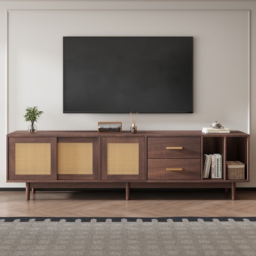 Stand cabinet 3 rattan - tv,