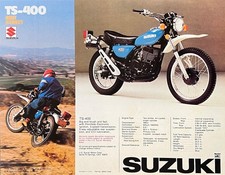 1976 suzuki ts400 ts25 ts100 - suzuki,