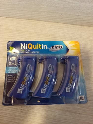Niquitin minis mint mg - niquitin,