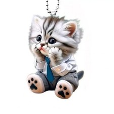Car hanging cat pendant - pc,