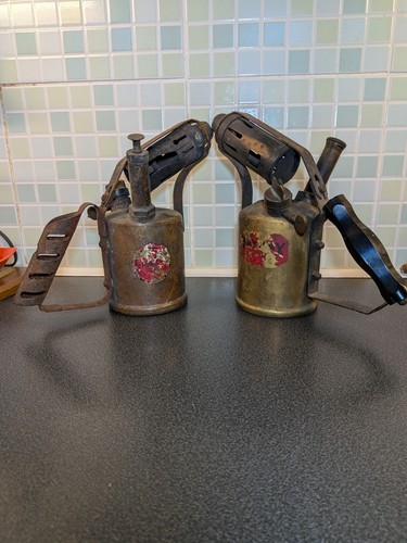 Pair vintage brass blow - vintage,