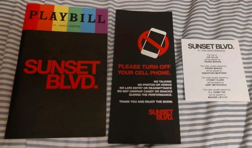 Sunset blvd boulevard - sunset, broadway