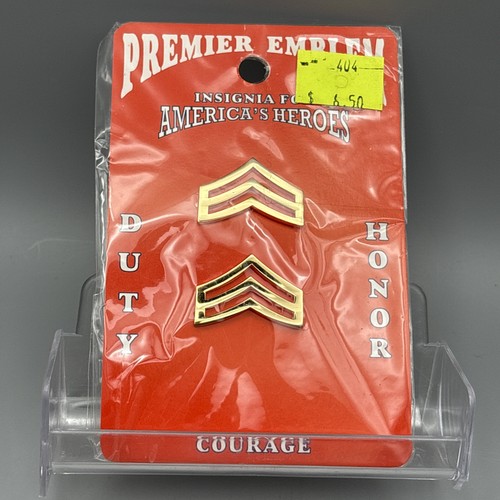 Premier emblem sergeant - sergeant, 1”