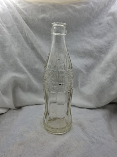 Vintage coca cola glass bottle - cola,