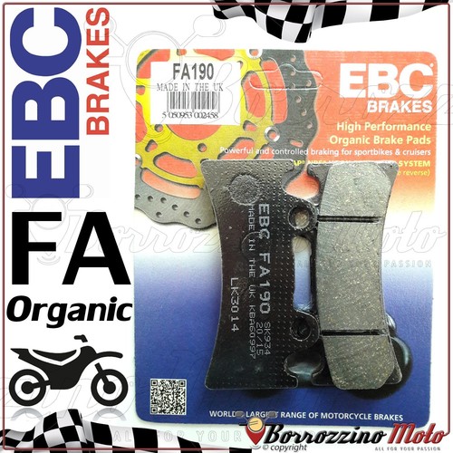 Brake pads front organic - front,