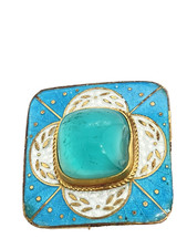 Stunning Vibrant Blue Glass